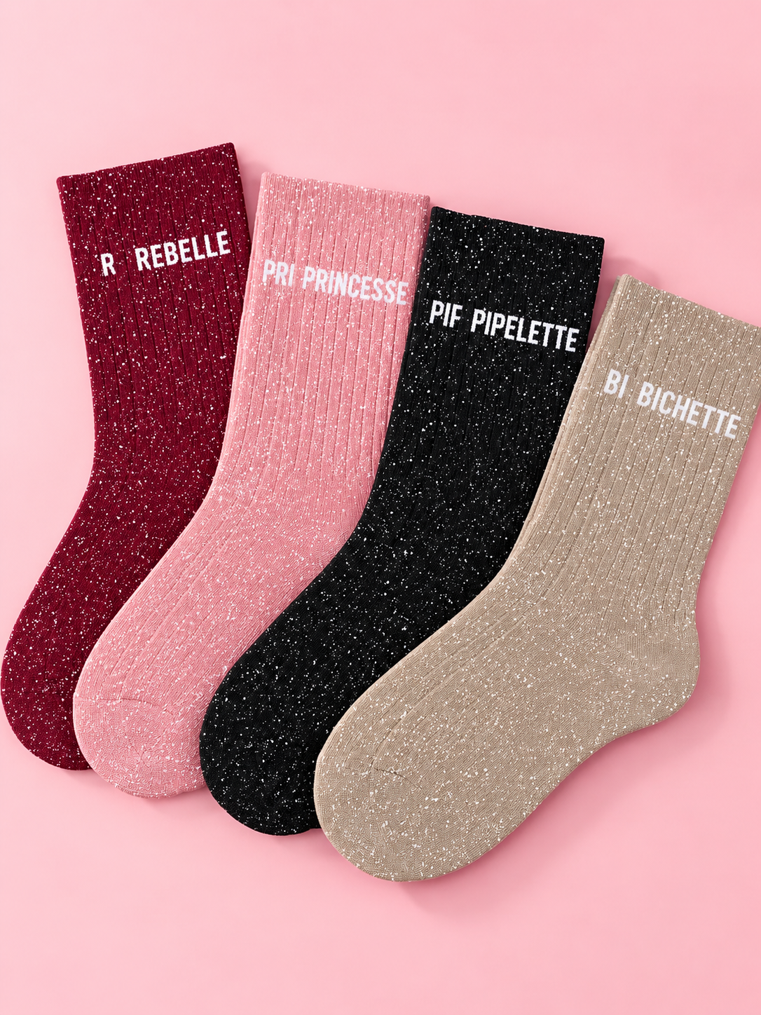 Chaussettes à Paillettes Paula
