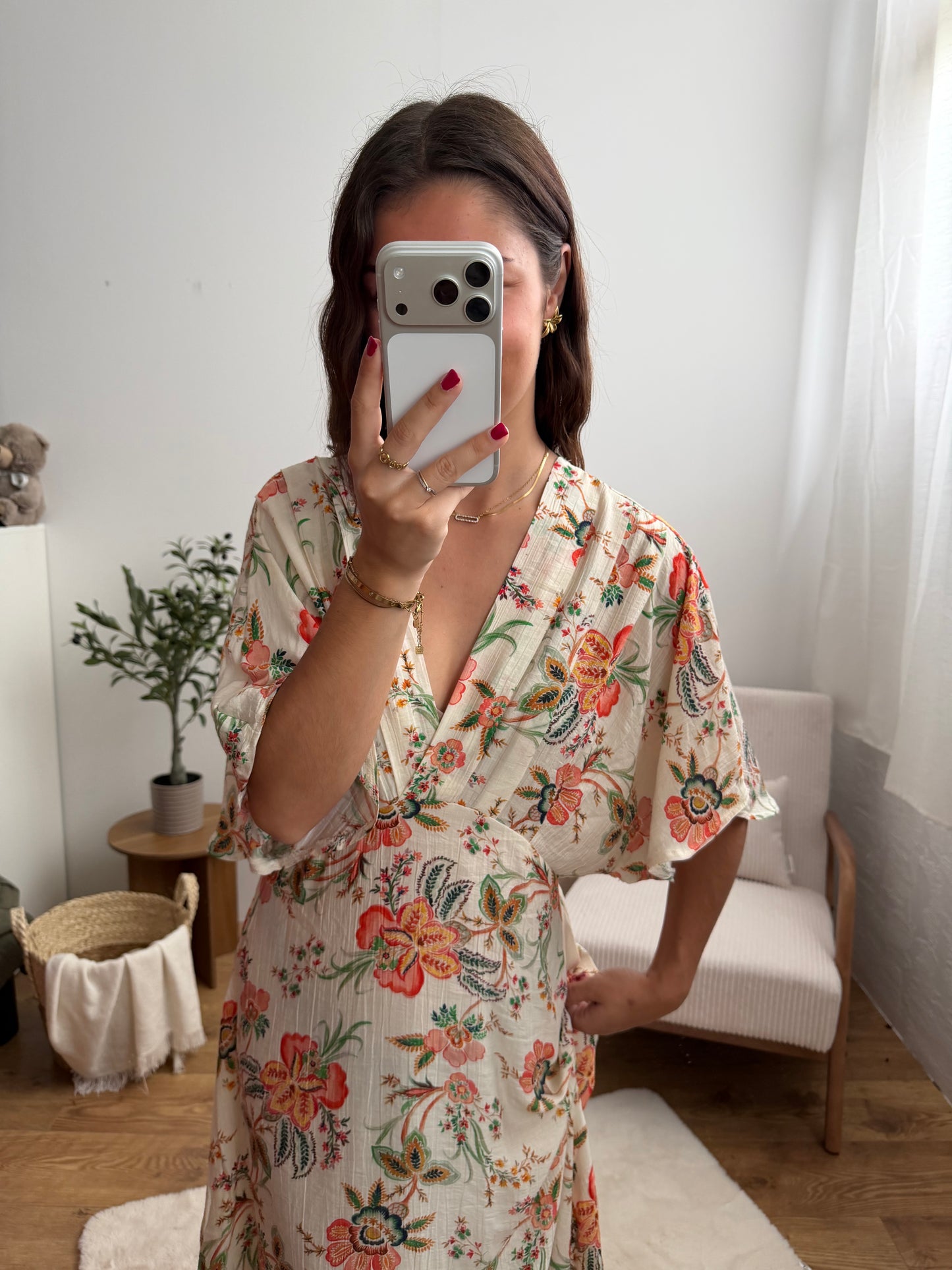 Robe mila - orange Paula