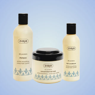 Box capillaire soie - Cheveux indisciplinés à tendance grasse