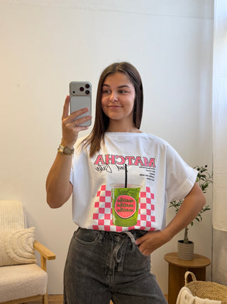 T-shirt matcha Paula