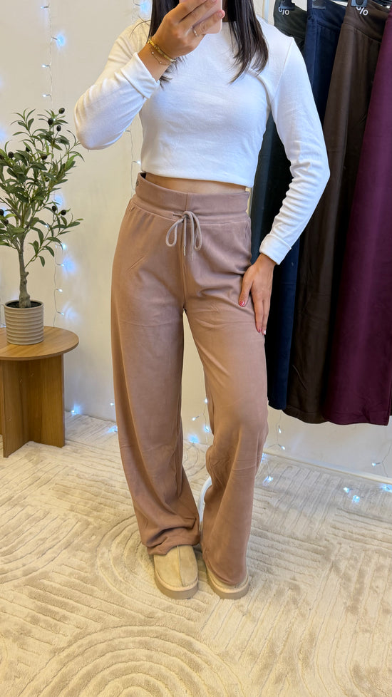 Pantalons Cosy - Beige Paula