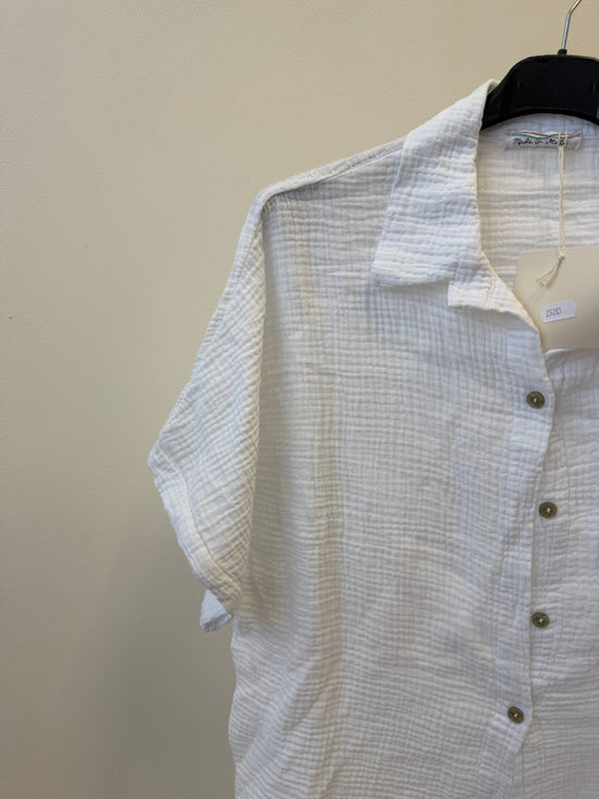 Chemise gaze de coton (13 coloris) Paula