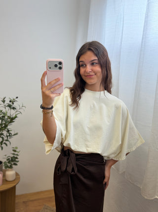 Top Mona - Blanc Paula