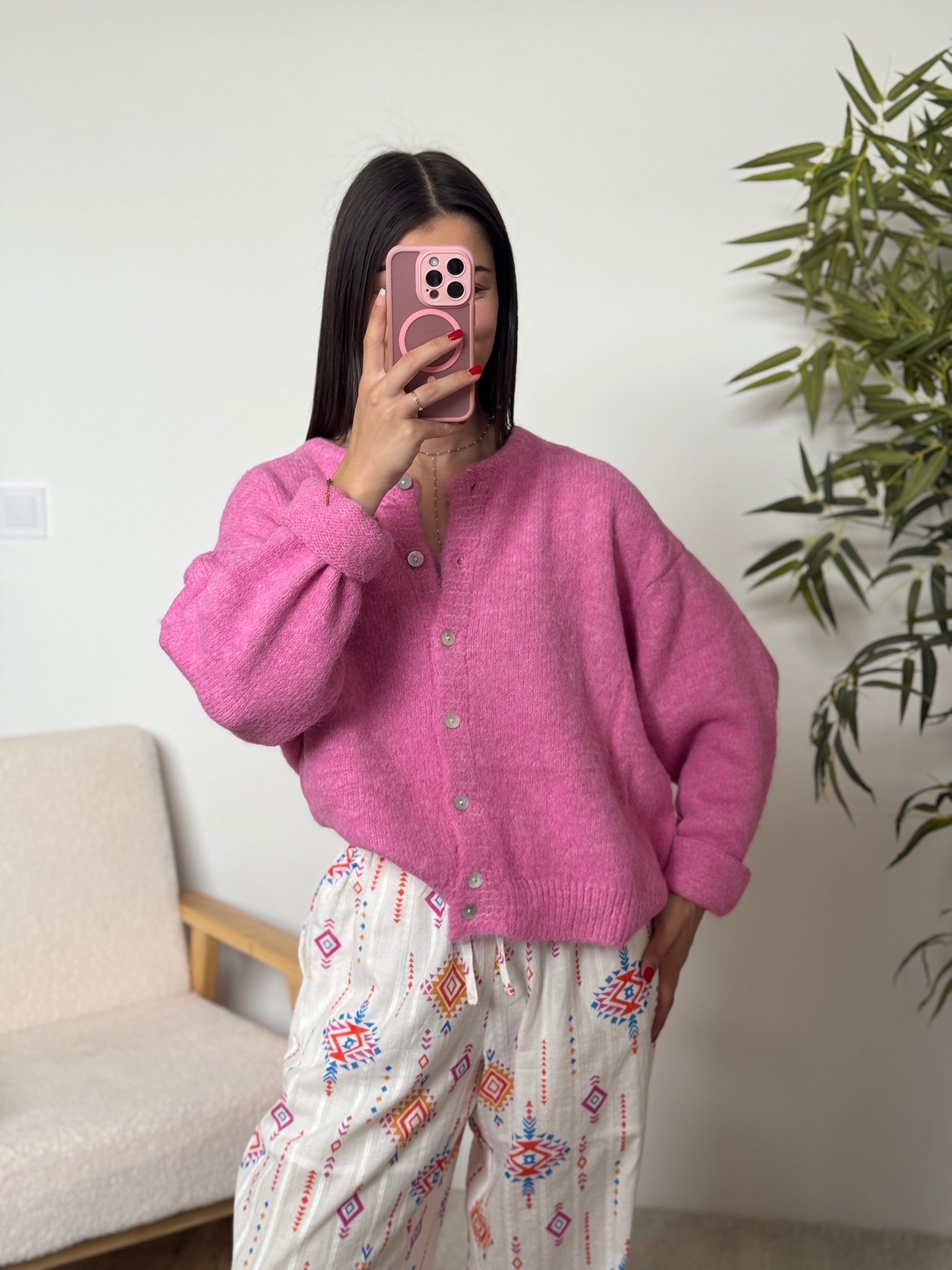 Gilet ALBA Fuchsia