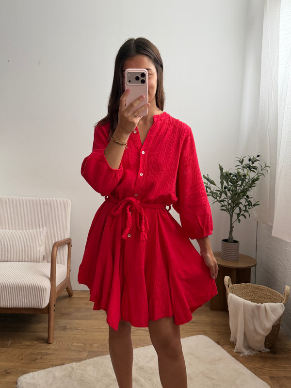 Robe Maelle - Rouge Paula