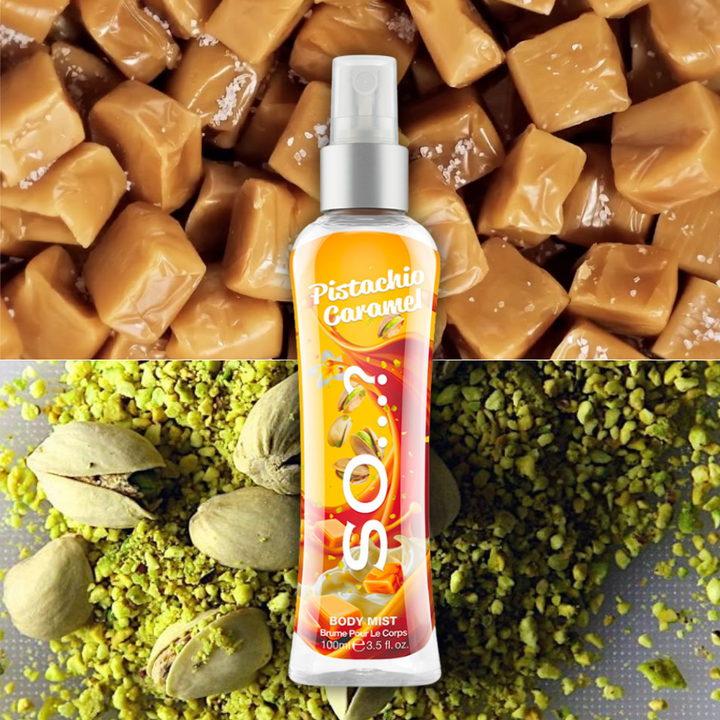 Brume Parfumée Caramel Pistache Paula Cosmetics