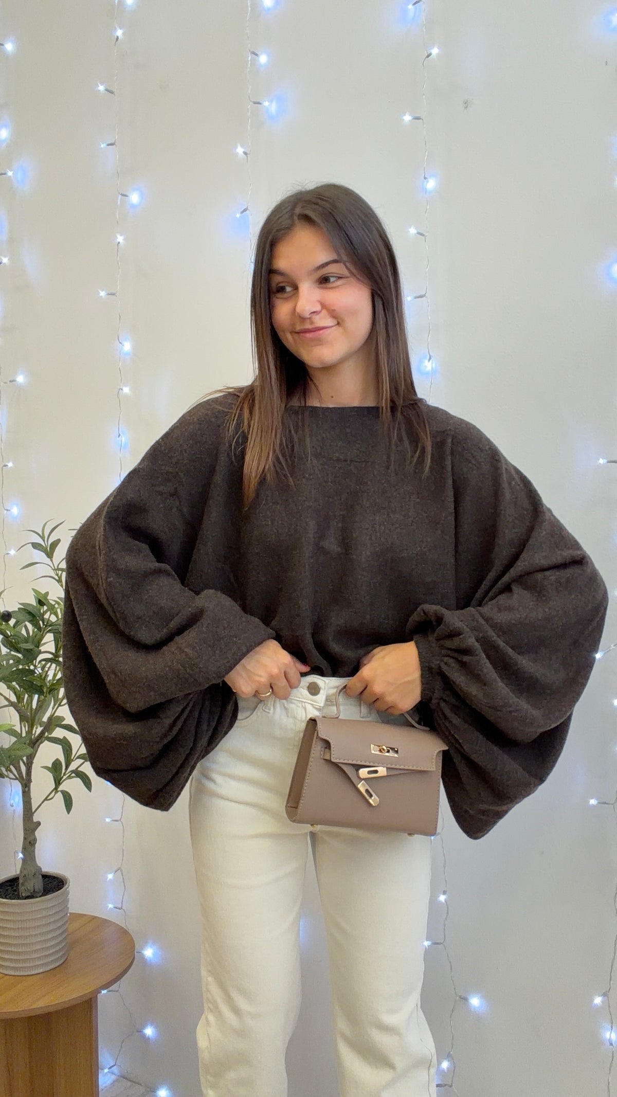 Pull Fiona - Chocolat Paula
