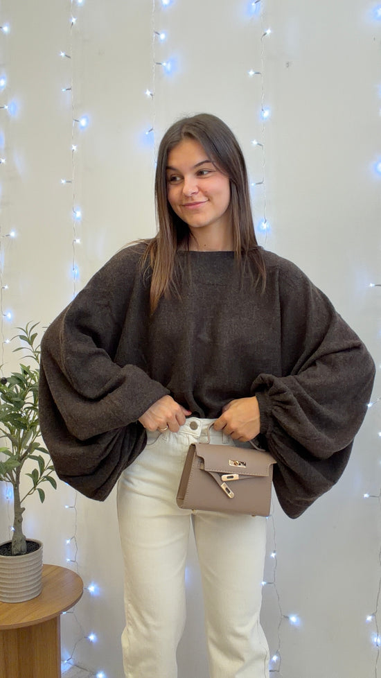Pull Fiona - Chocolat Paula
