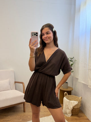Combishort gaze de coton (10 coloris) Paula