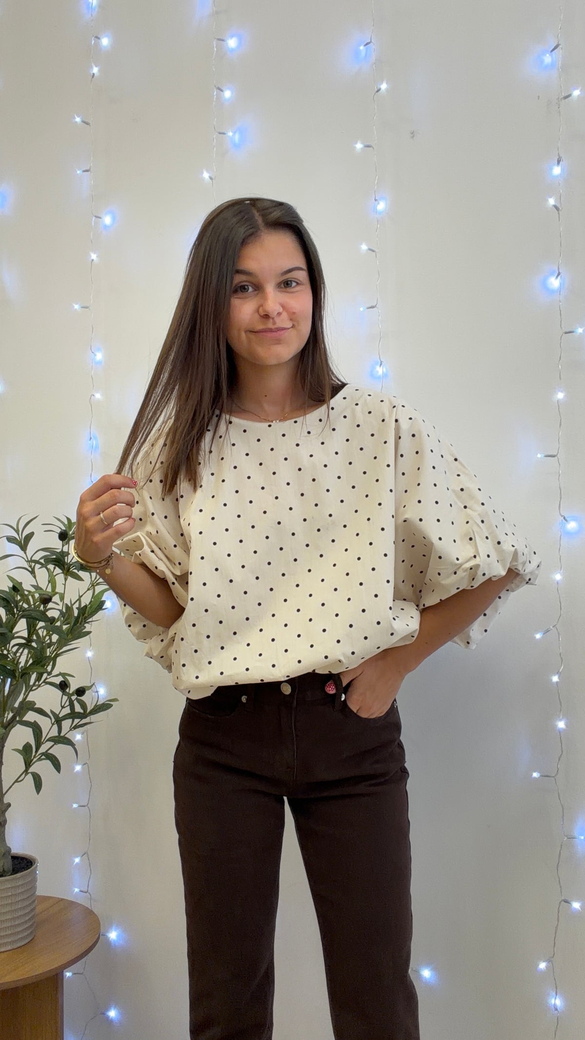 Blouse Romane - Blanche Paula