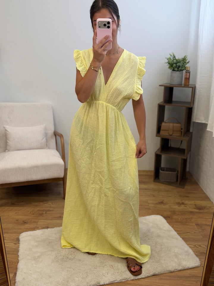 Robe Stella - Jaune Paula
