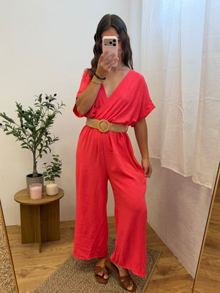Combinaison Lilou - Corail Paula