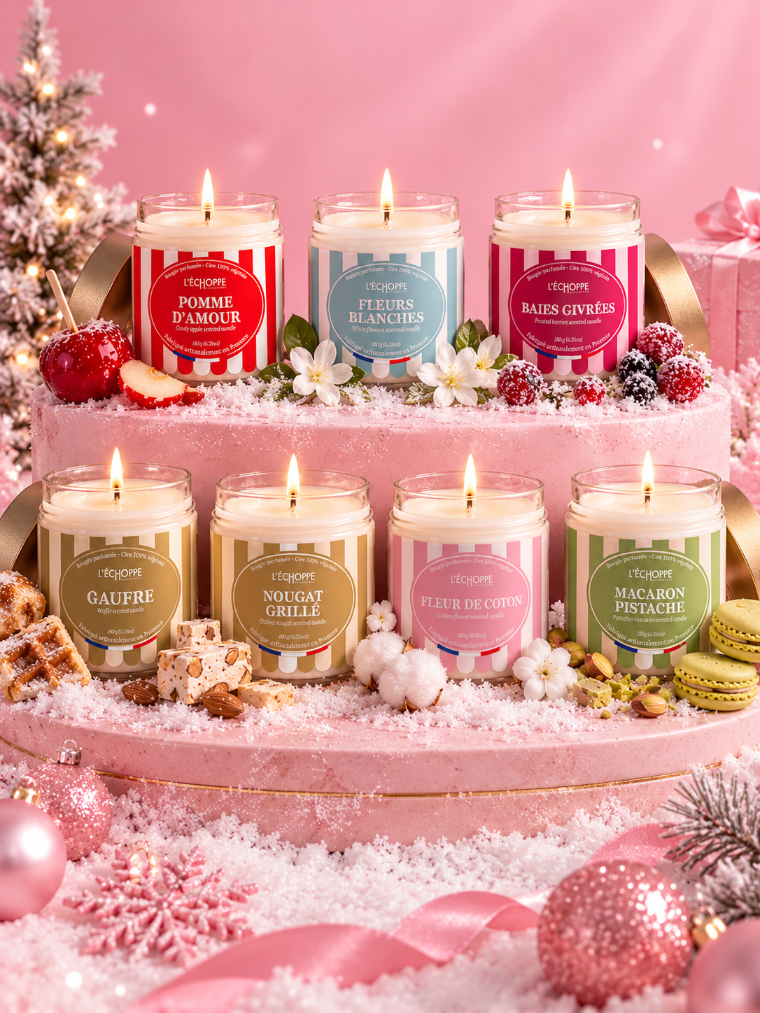 Bougies Parfumées - Winter édition Paula