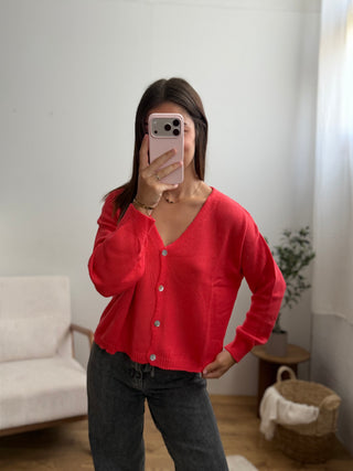 Gilet Paloma - Corail Paula