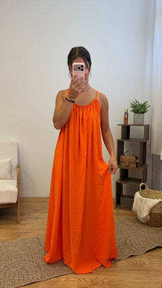 Robe Eva - Orange Paula
