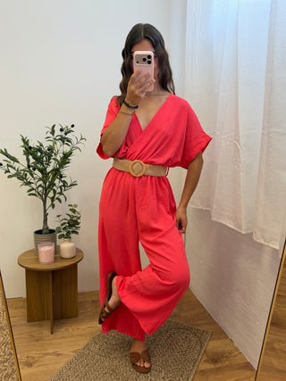 Combinaison Lilou - Corail Paula
