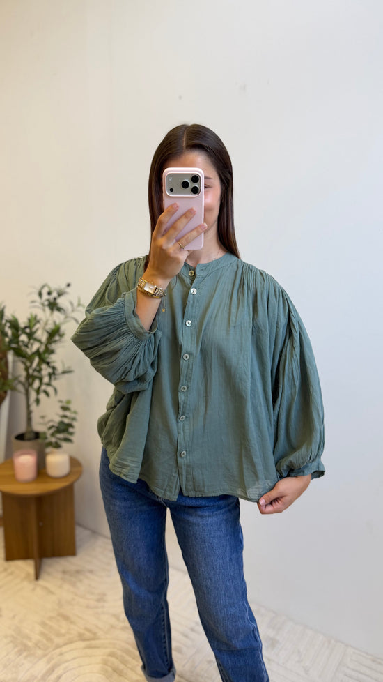 Chemise Paloma - Kaki Paula