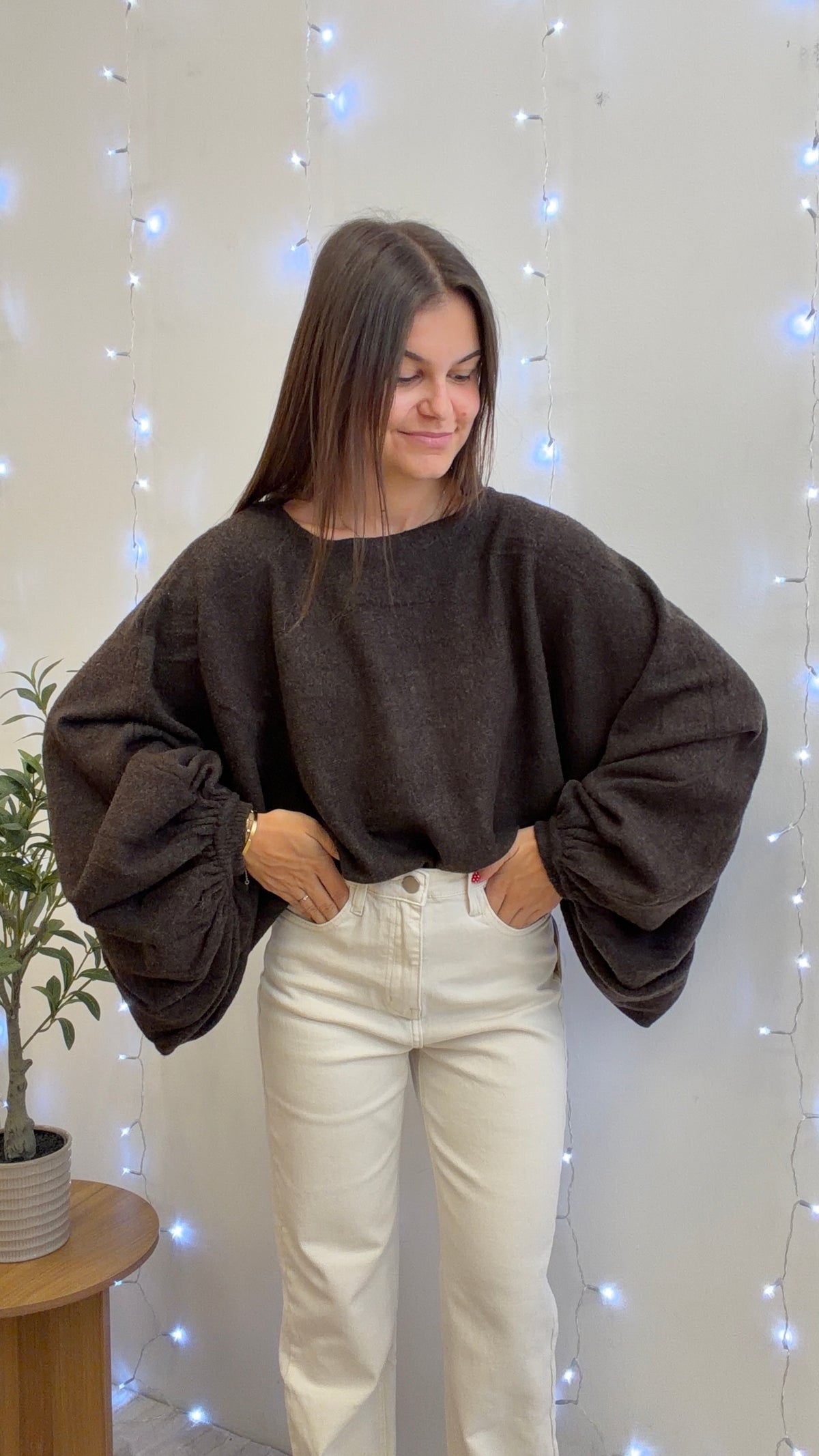 Pull Fiona - Chocolat Paula