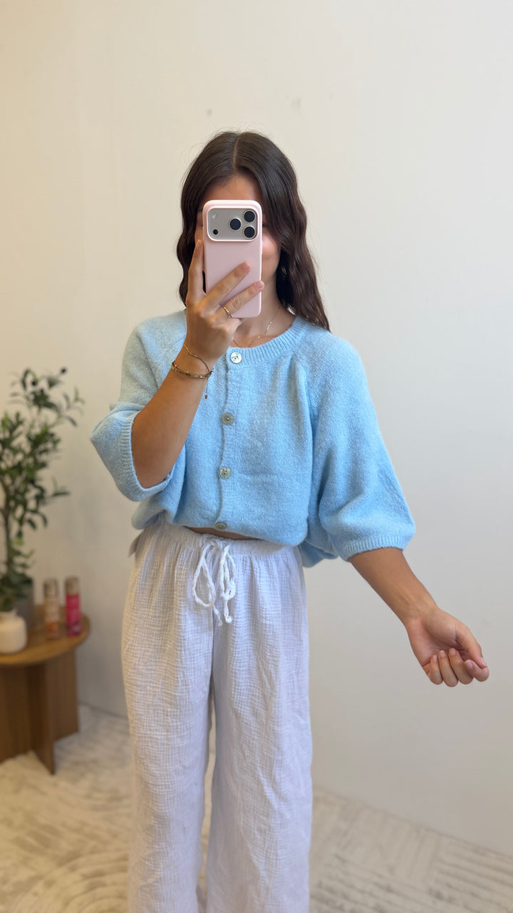 Gilet Soline - Bleu Paula