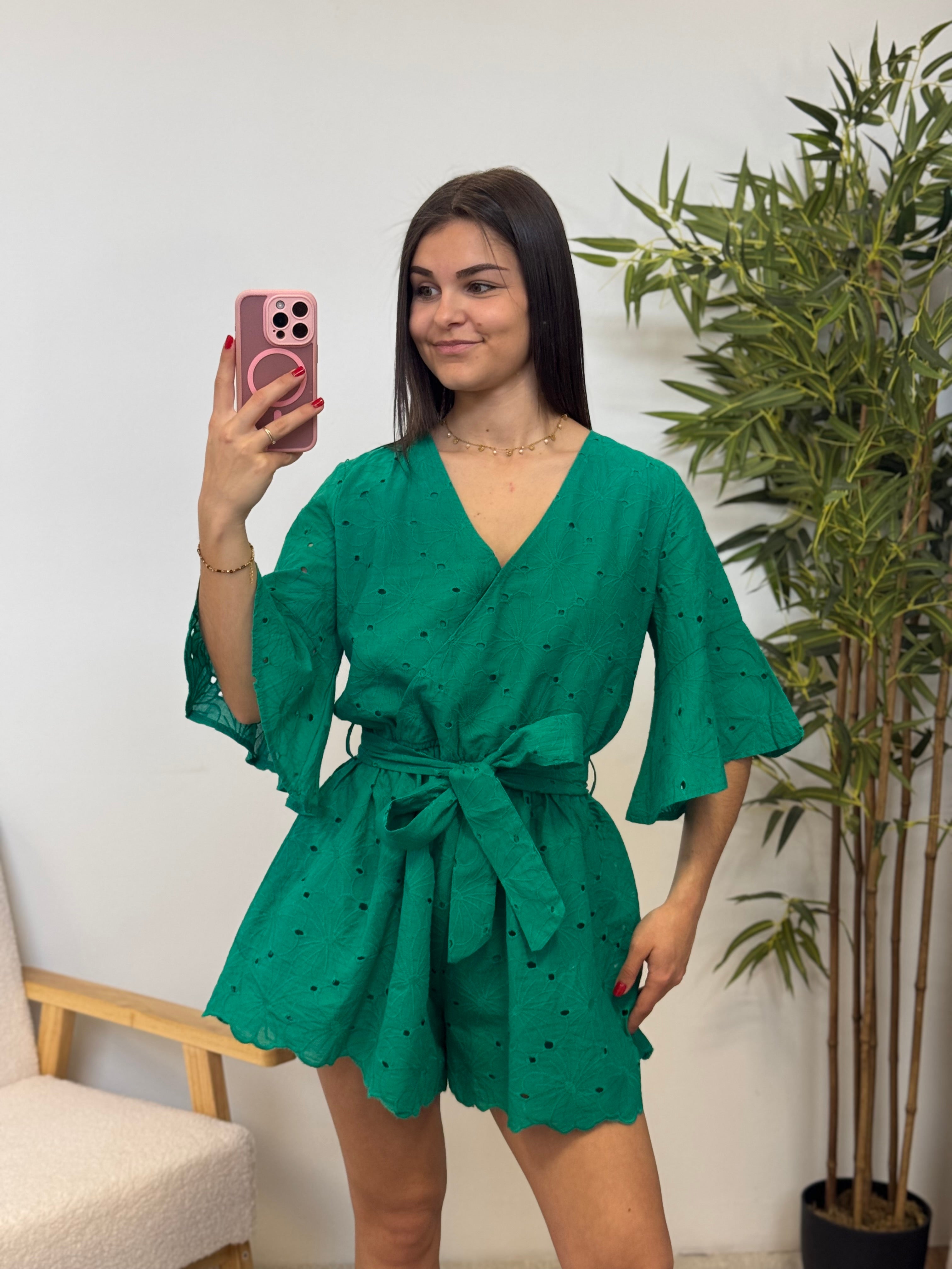 Combishort BELLA verte