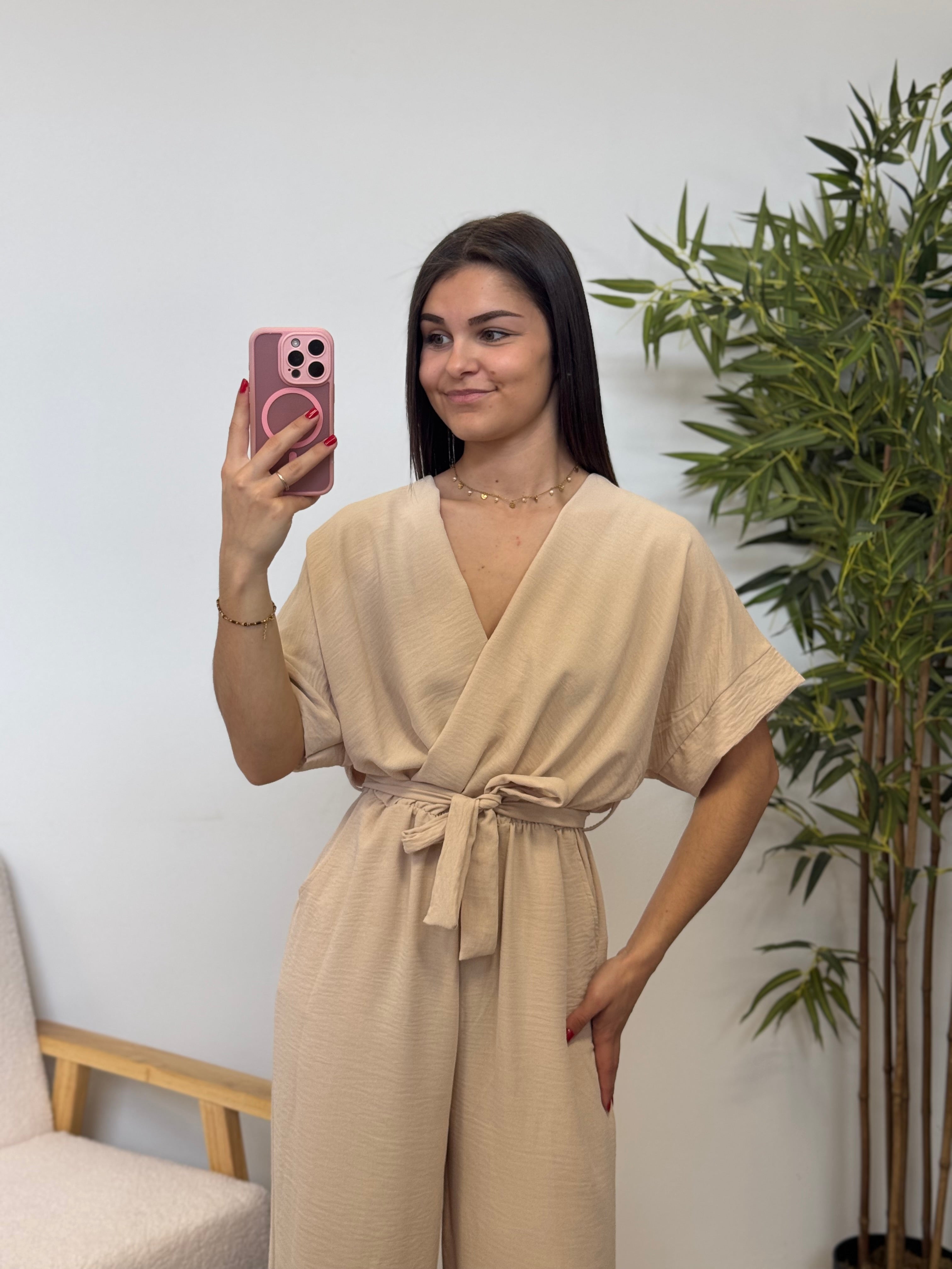 Combinaison CAMILLE Beige