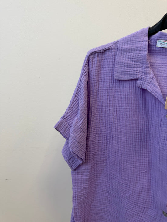 Chemise gaze de coton (13 coloris) Paula
