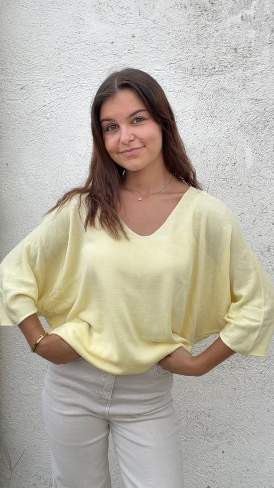 Pull Lola - Jaune Paula