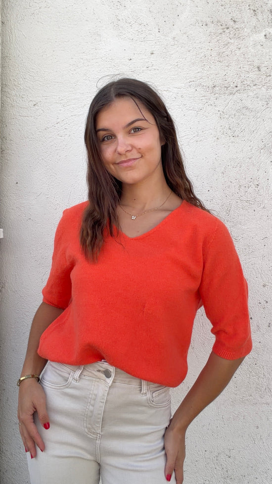 Pull Romy - Orange Paula