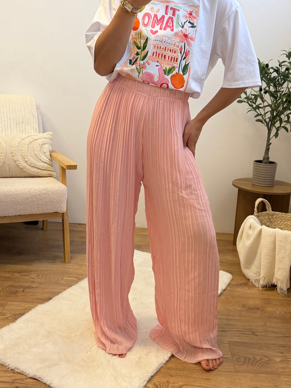 Pantalon Marine - Rose Paula