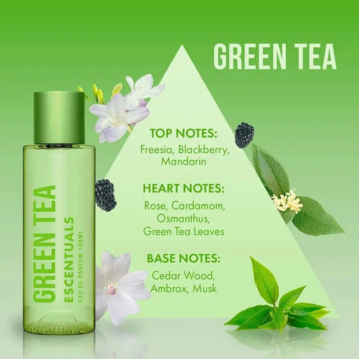 Eau de parfum escentuals - Thé vert Paula Cosmetics