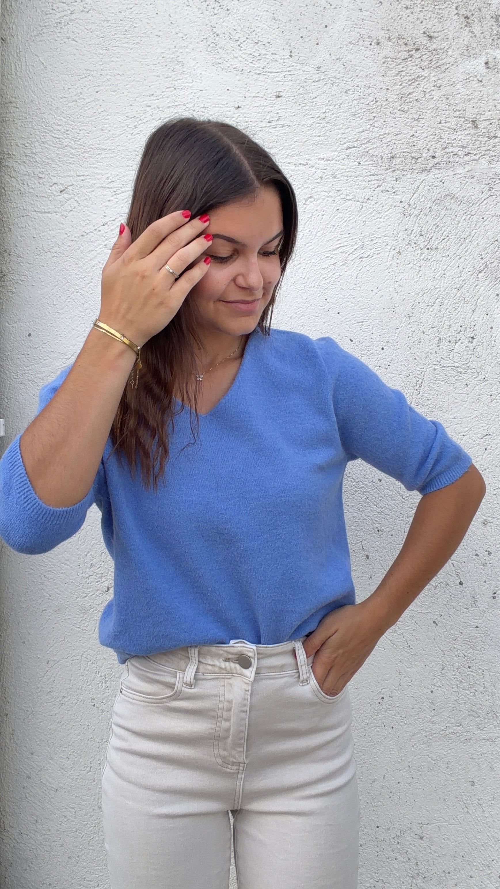 Pull Romy - Bleu clair Paula