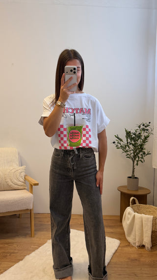 T-shirt matcha Paula