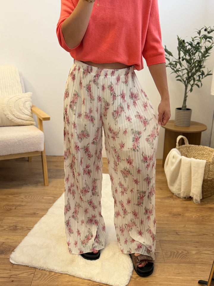 Pantalon Marine - Fleur Rose Paula
