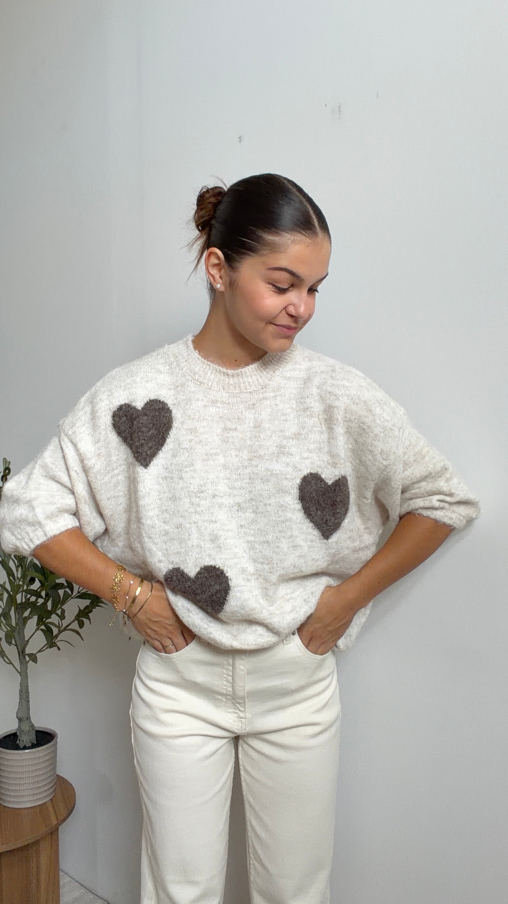 Pull Kiara - beige Paula