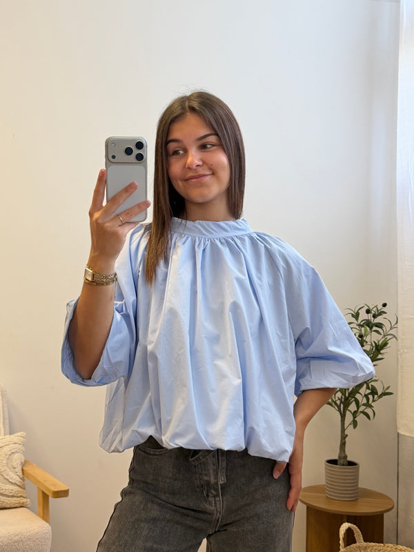 Blouse Mila - Bleu Paula