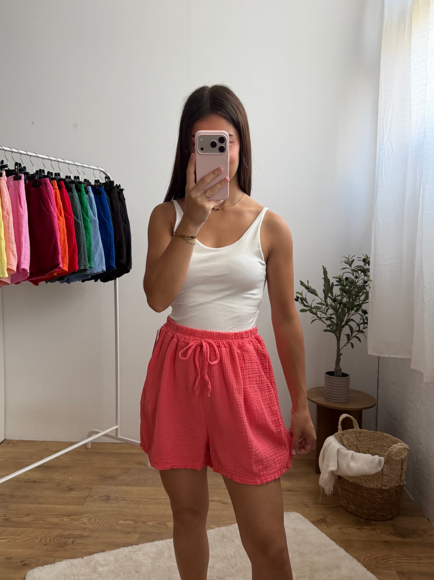 Short gaze de coton - (18 coloris) Paula