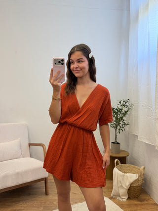 Combishort gaze de coton (10 coloris) Paula