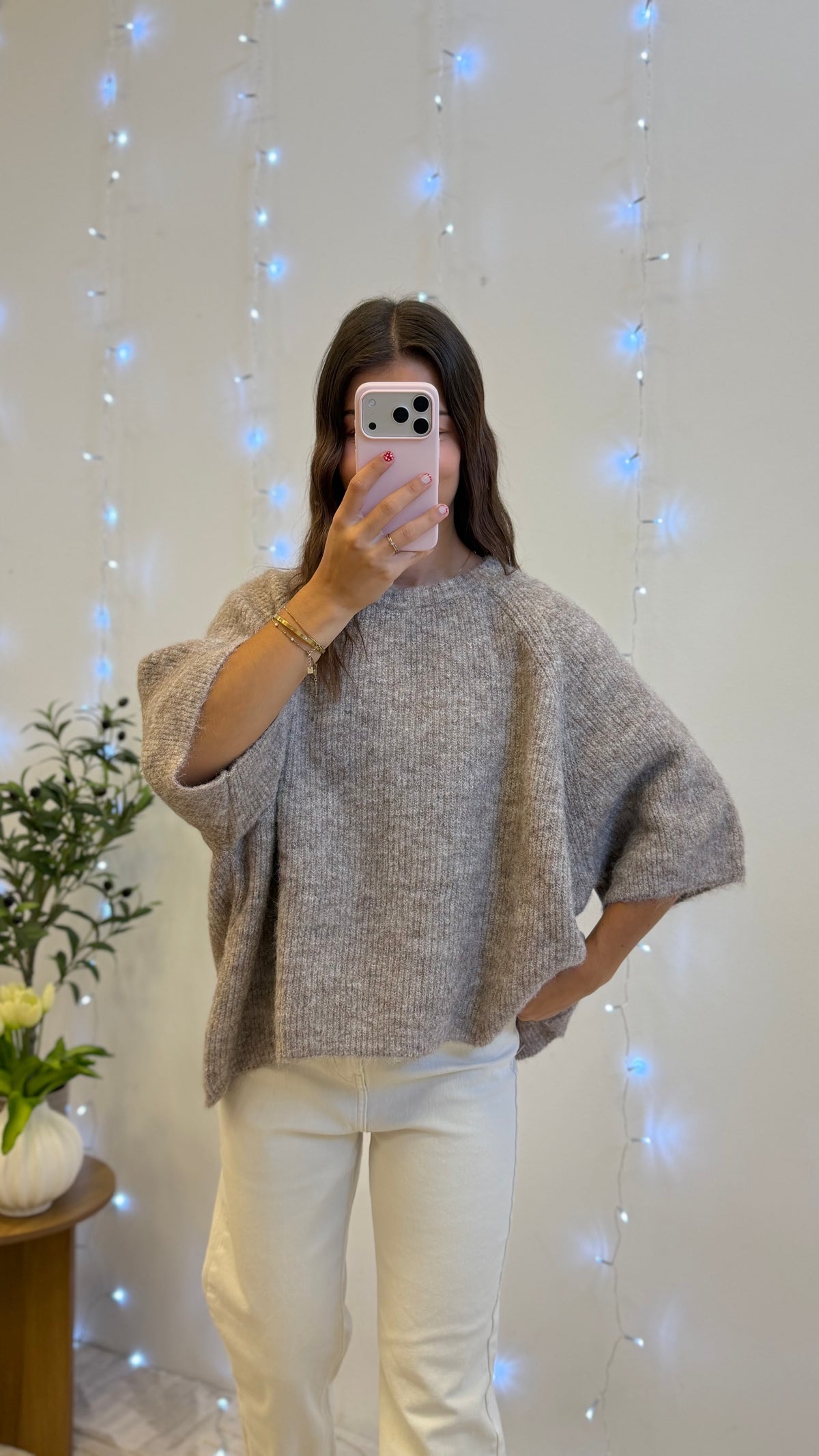 Pull Alice - Taupe Paula