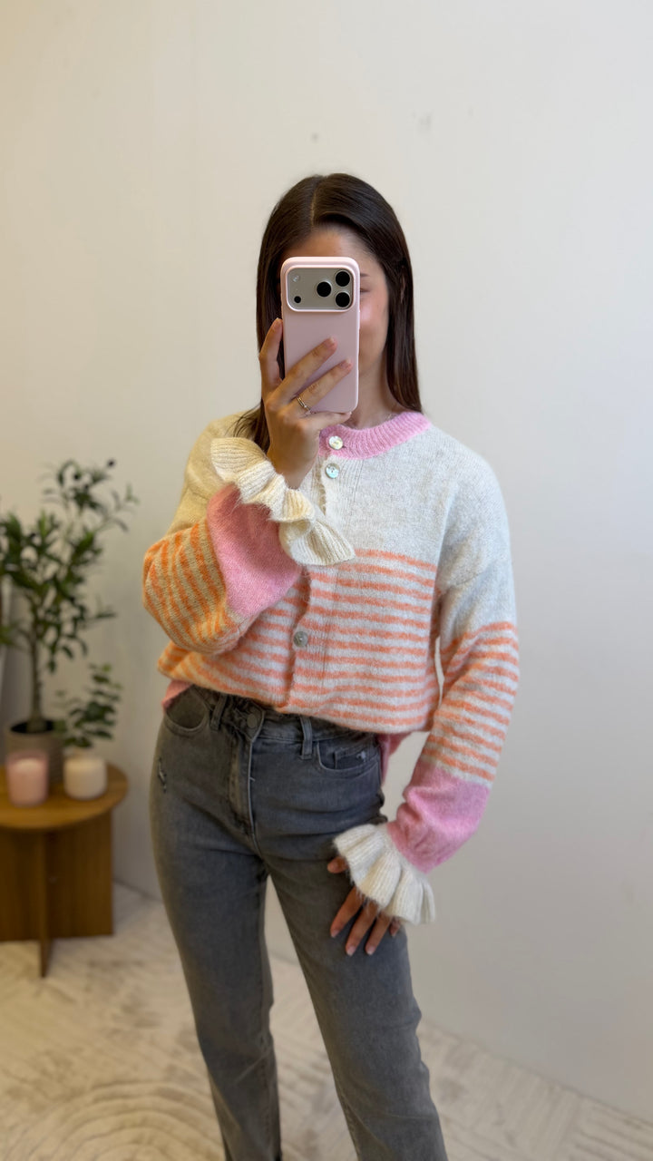 Gilet Jeanne - Rose Paula