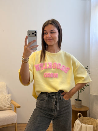 Sweat Anna - Jaune Paula