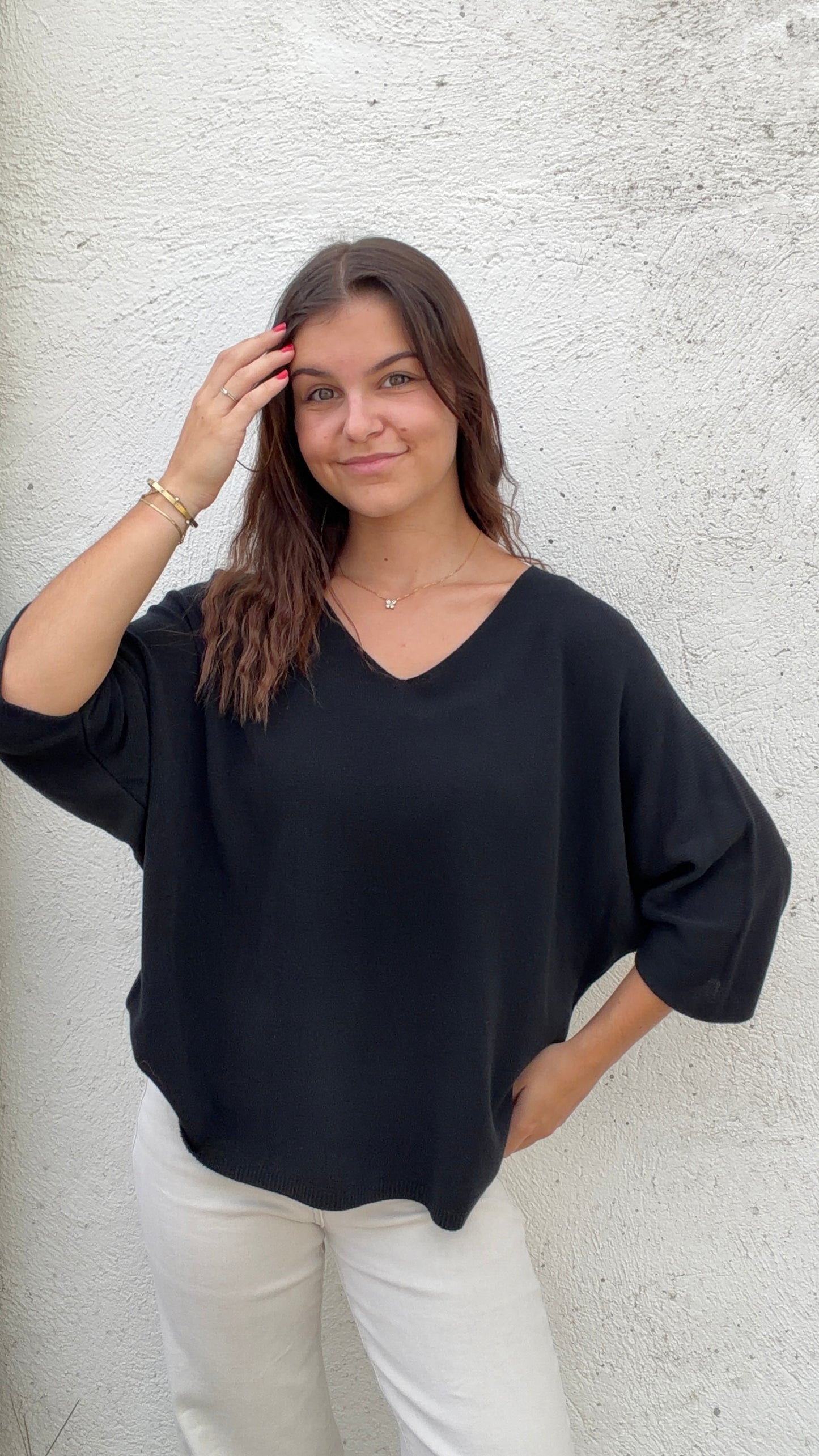 Pull Lola - Noir Paula