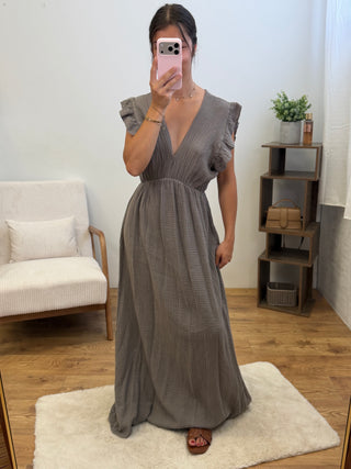 Robe Stella - Taupe Paula
