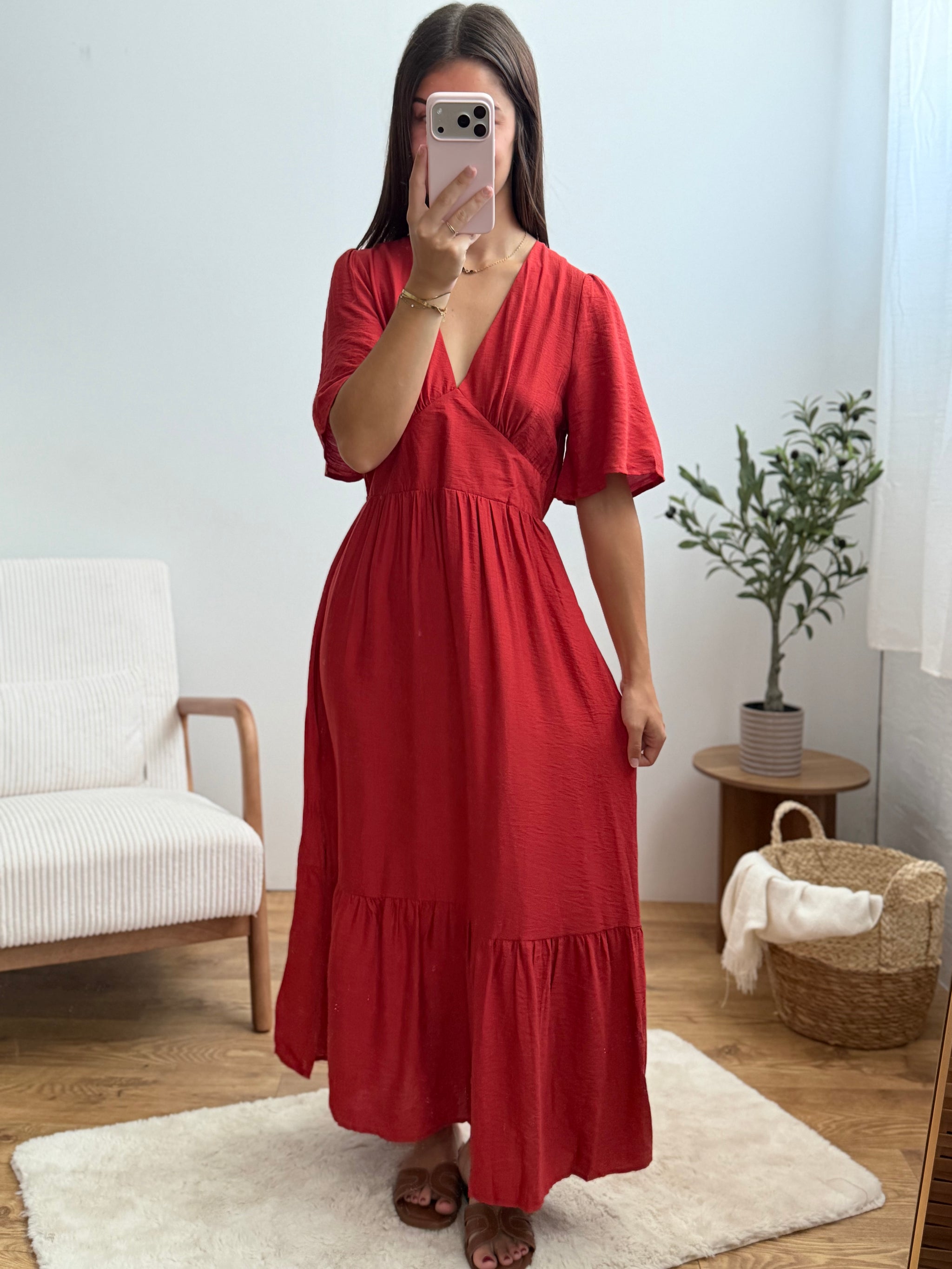 Robe Ambre - Terracotta Paula