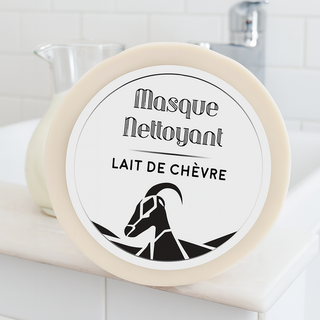 Savon masque au lait de chèvre et huile d'Argan