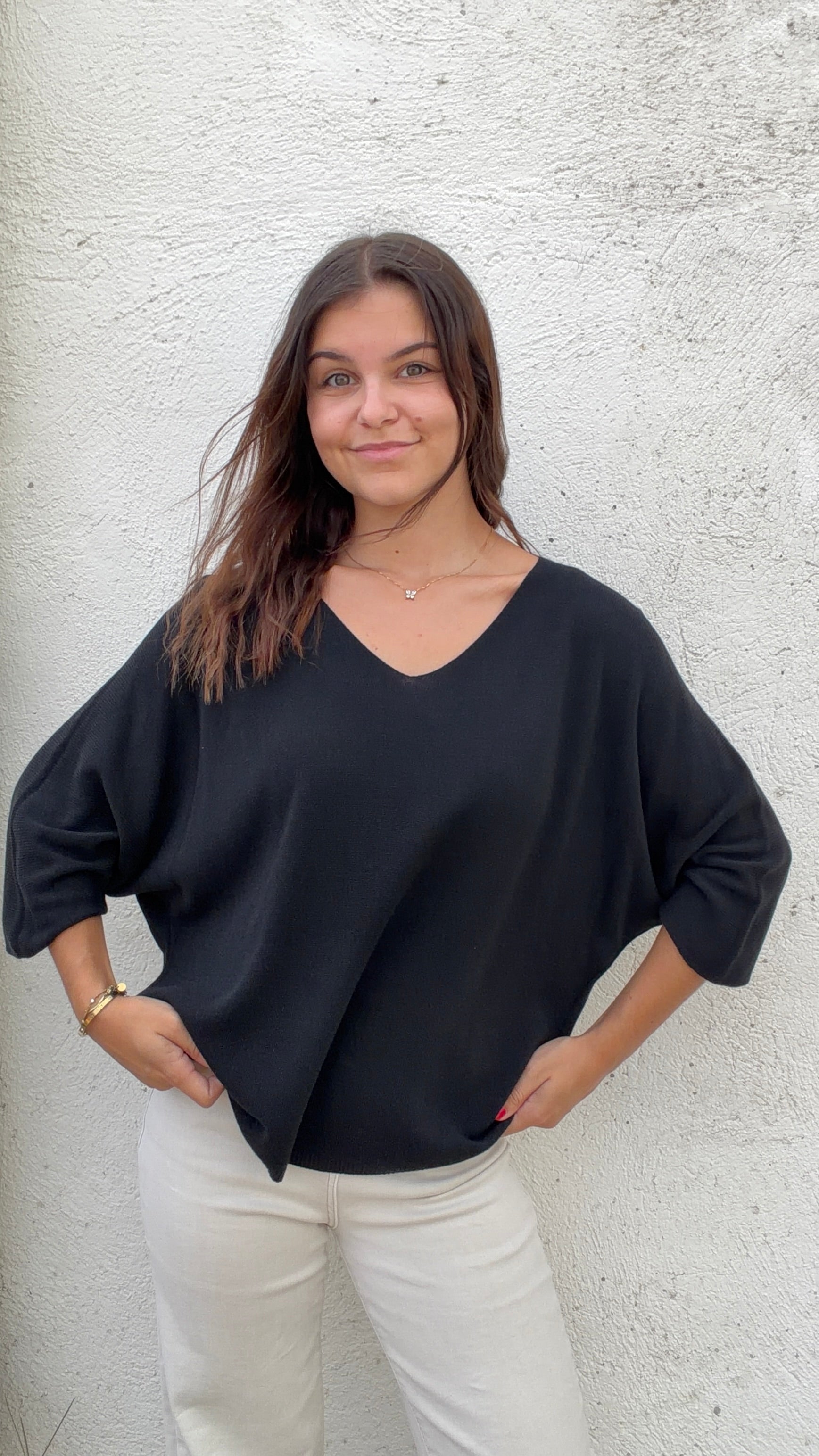 Pull Lola - Noir Paula
