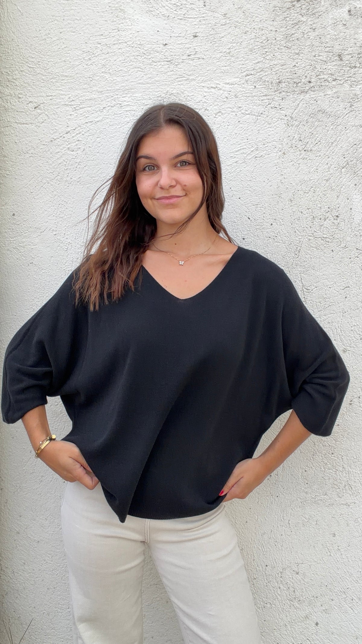 Pull Lola - Noir Paula