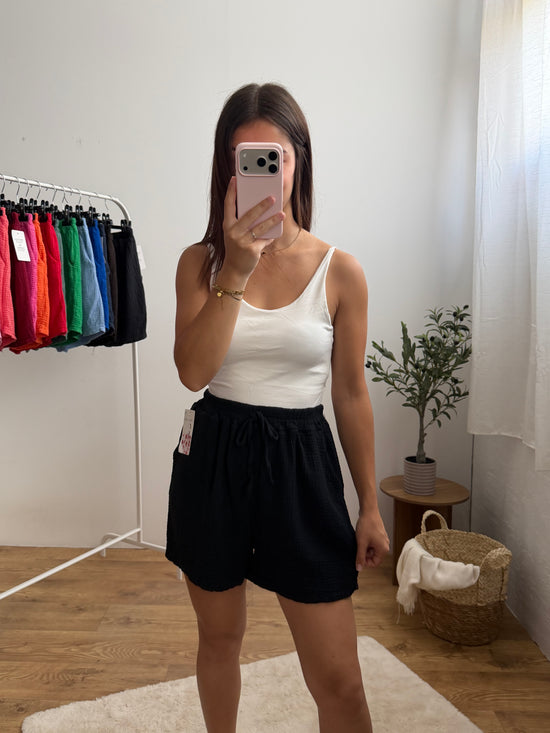 Short gaze de coton - (18 coloris) Paula