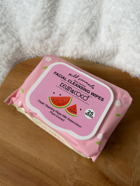 Lingettes démaquillante