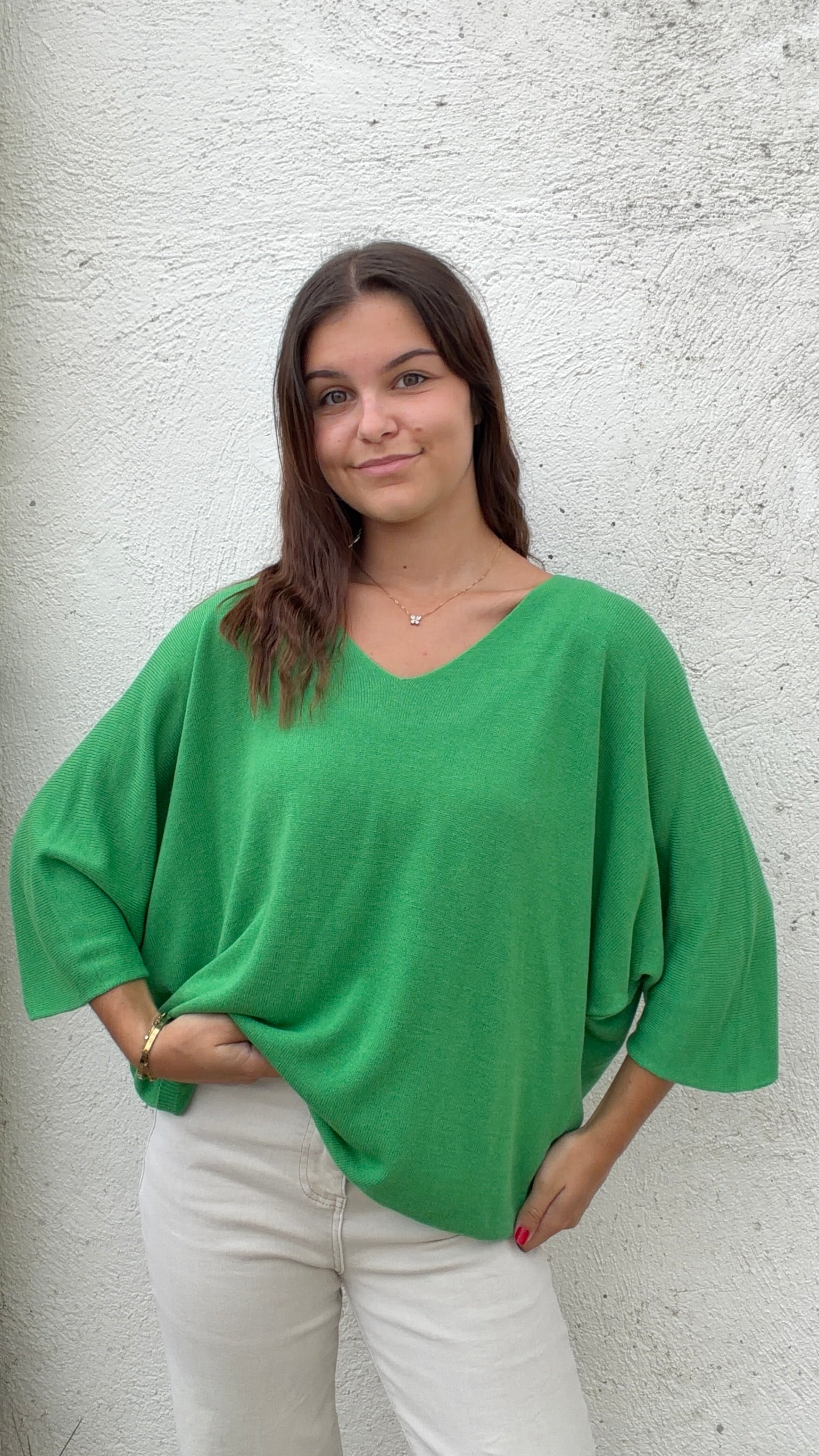 Pull Lola - Vert Paula