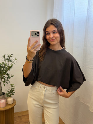 Top Mona - Chocolat Paula